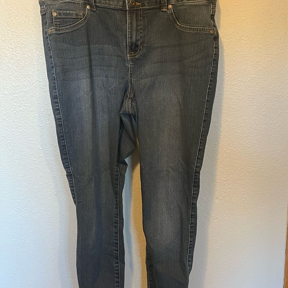 TORRID: Dark Blue Skinny Jeans